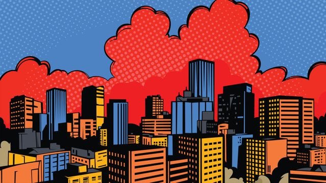 Comic Background