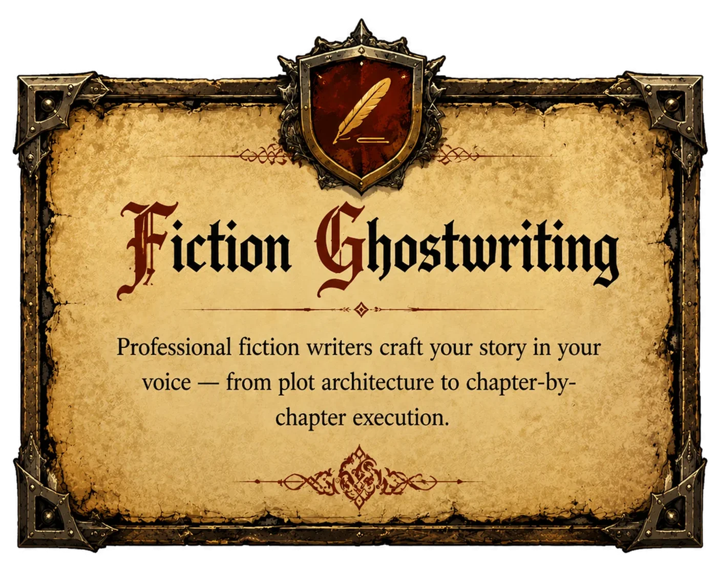 Fiction Ghostwriting